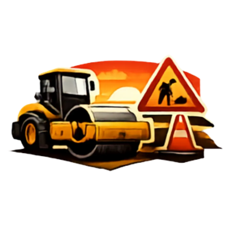 Roadworks equipment