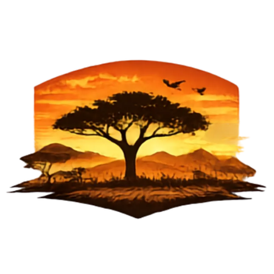 Namibian safari landscape